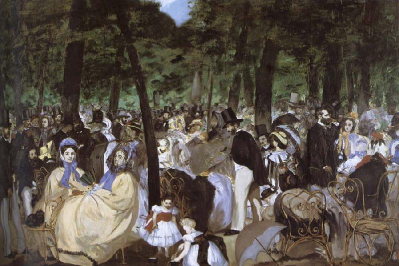 Edouard Manet The Concert Spain oil painting art